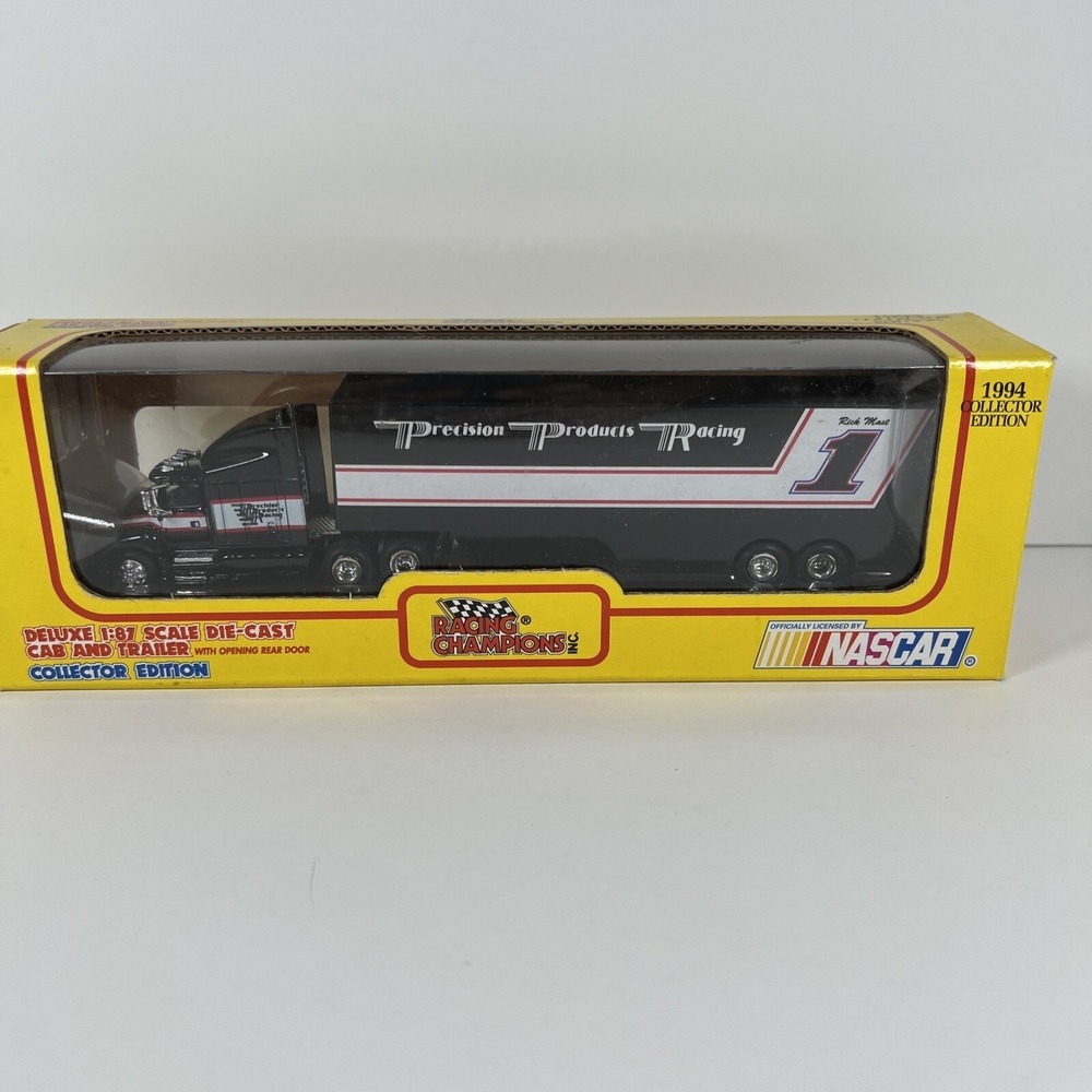 Racing Champions Deluxe HO 1:87 Precious Products Rick Mast Racing Trailer‎ 1994